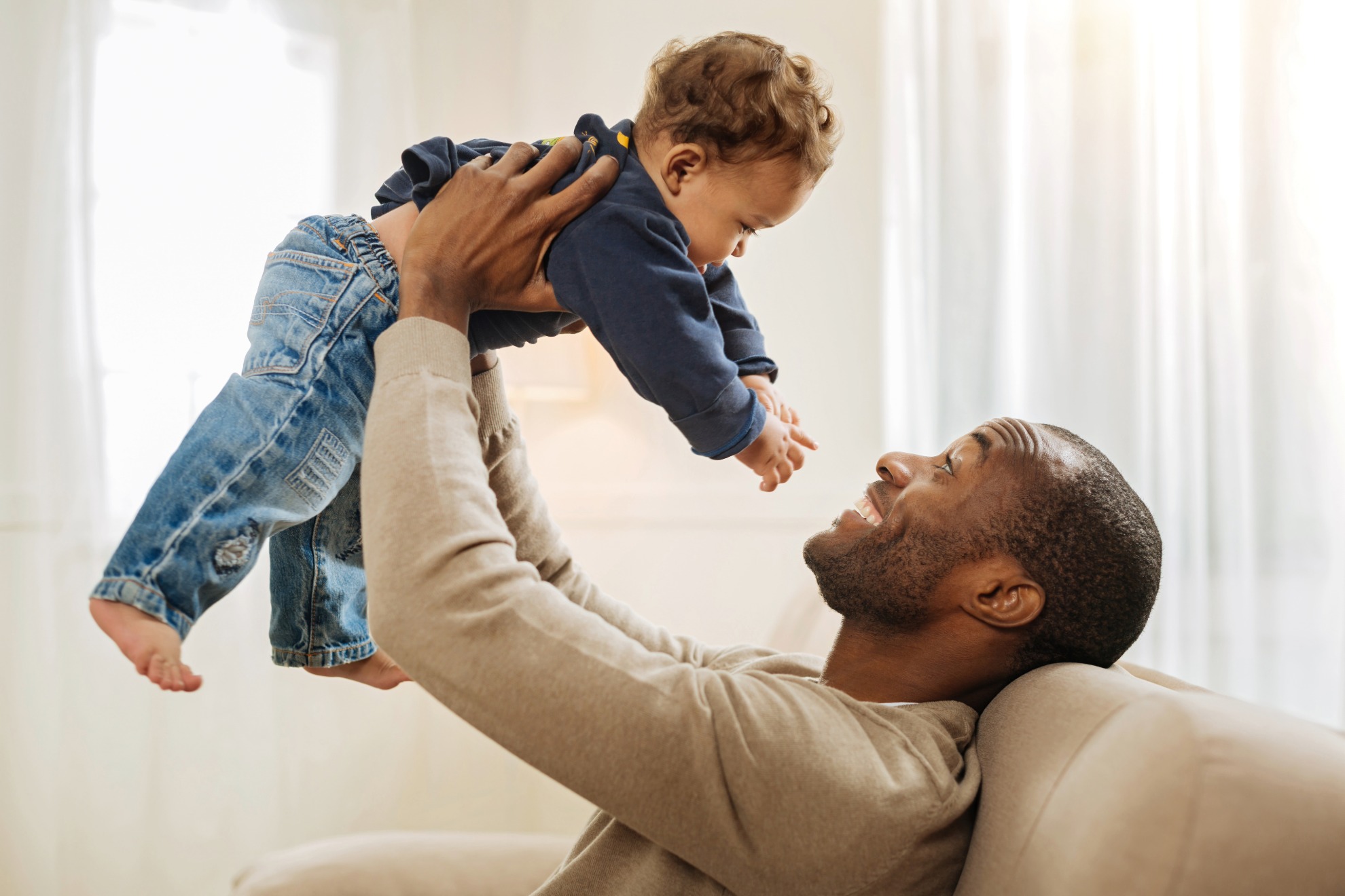 Infant social development illustration